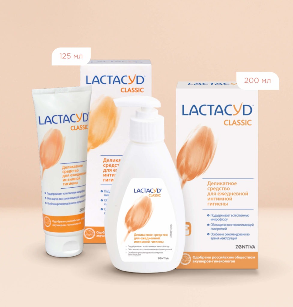 LACTACYD CLASSIC (Лактацид Классик) с молочной кислотой для интимной ...