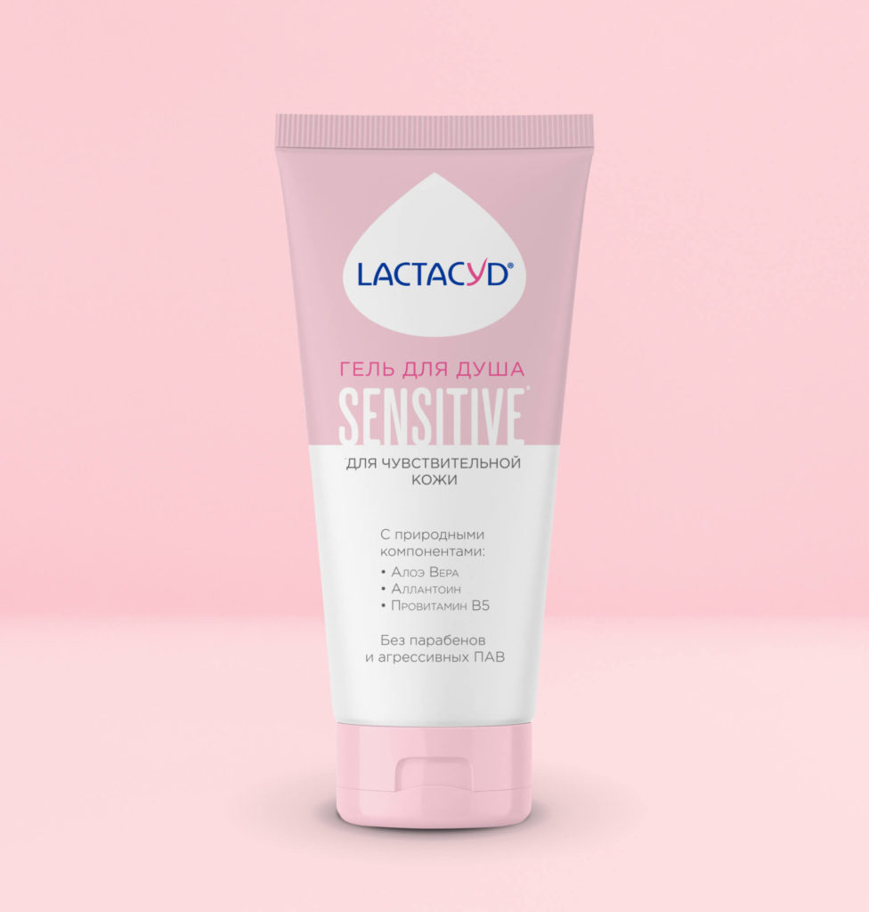 Гель для душа LACTACYD SENSITIVE - Официальный сайт Лактацид