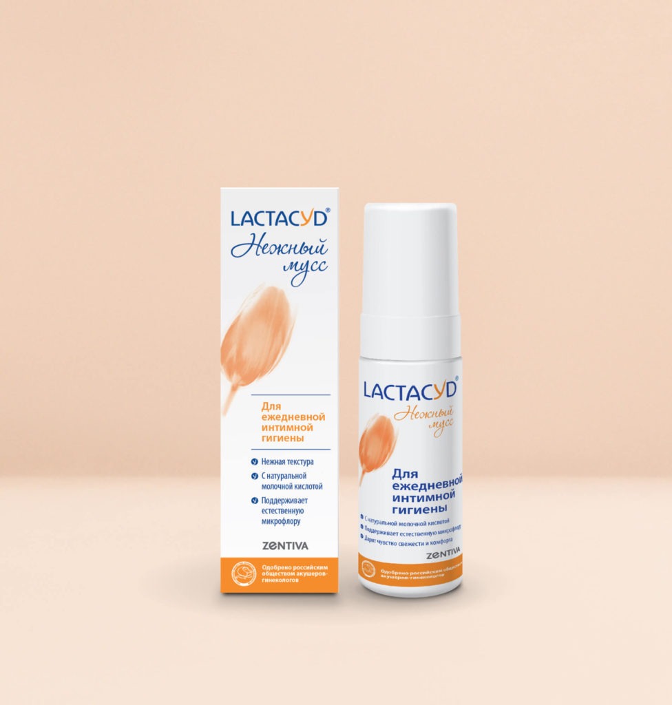 LACTACYD нежный МУСС для интимной гигиены - Официальный сайт Лактацид